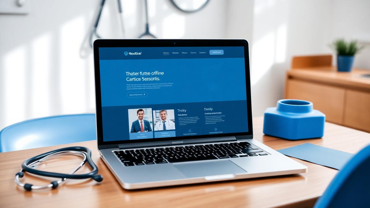 Site para médicos com SEO